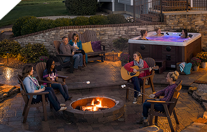 Your hot tub can be the ultimate entertainment center
